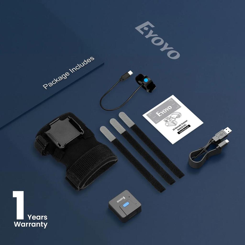 2D Bluetooth Glove Barcode Scanner, Finger Reader by Smart Deals Picks