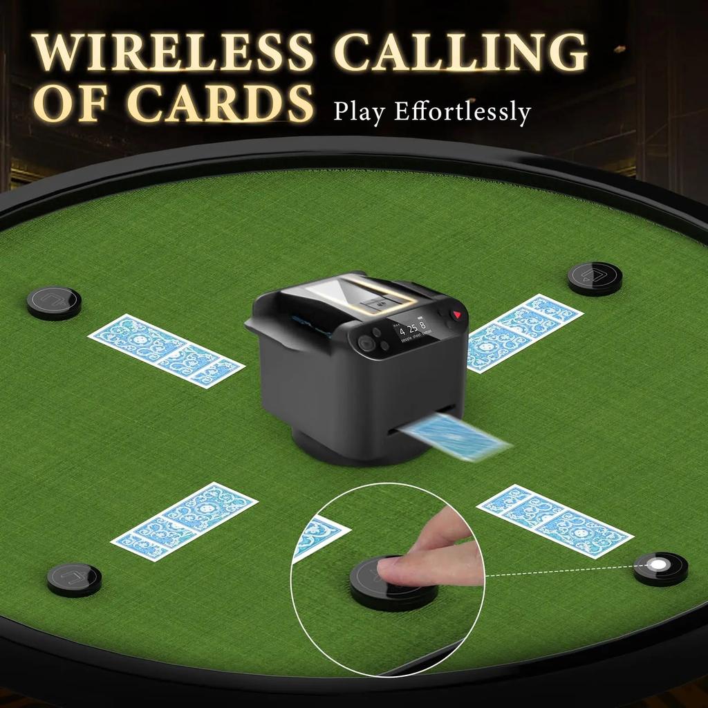 Automatic Card Shuffler and Dealer Dispenser (Max V Max 5) by Smart Deals Picks