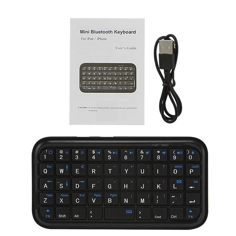 Bluetooth Type-C Mini Travel Keyboard, 49 Keys by Smart Deals Picks