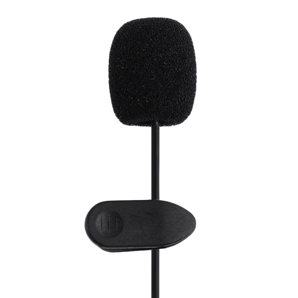 Clip-On Lapel Microphone, 3.5mm, 150cm Cable by Smart Deals Picks