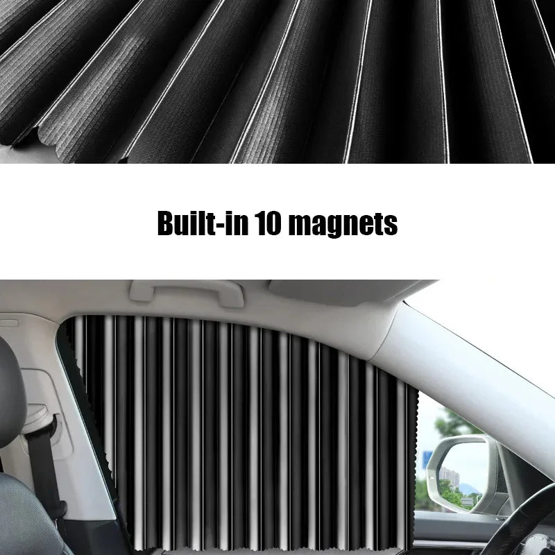 Magnetic Side Window Sun Curtains for Cars by Smart Deals Picks