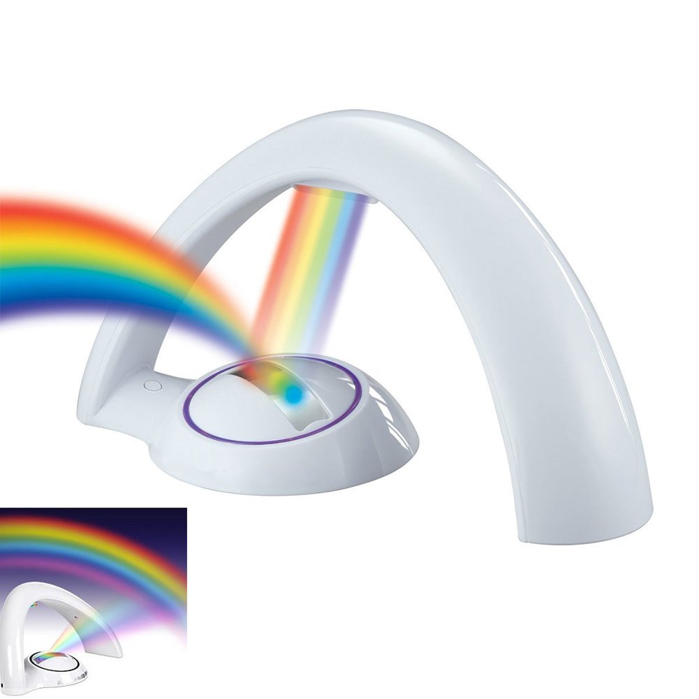 Rainbow Projector Night Light for Kids' Bedrooms by Smart Deals Picks