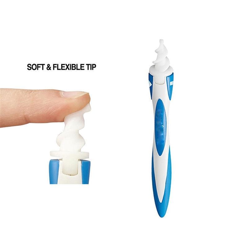 Safe Spiral Ear Cleaner Tool with 15 Tips by HitMyNeed