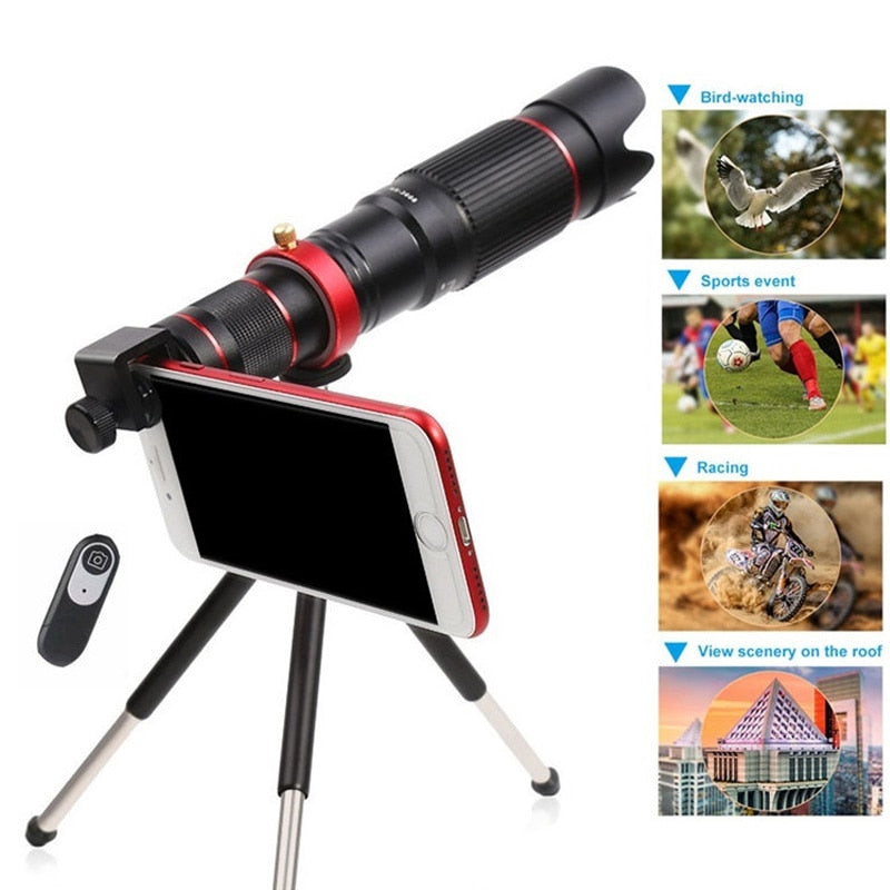Smartphone Telescope Lens, 36x Zoom with Tripod by Smart Deals Picks