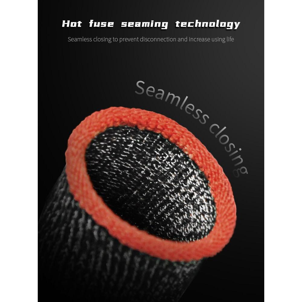 Touch-Sensitive Gaming Finger Sleeves, 2 Pairs by Smart Deals Picks