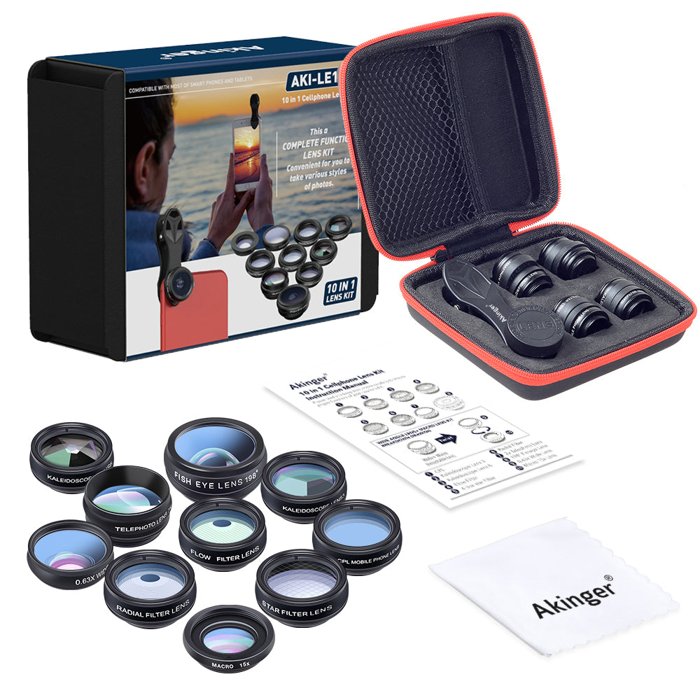 10-in-1 Phone Camera Lens Photography Kit by Smart Deals Picks