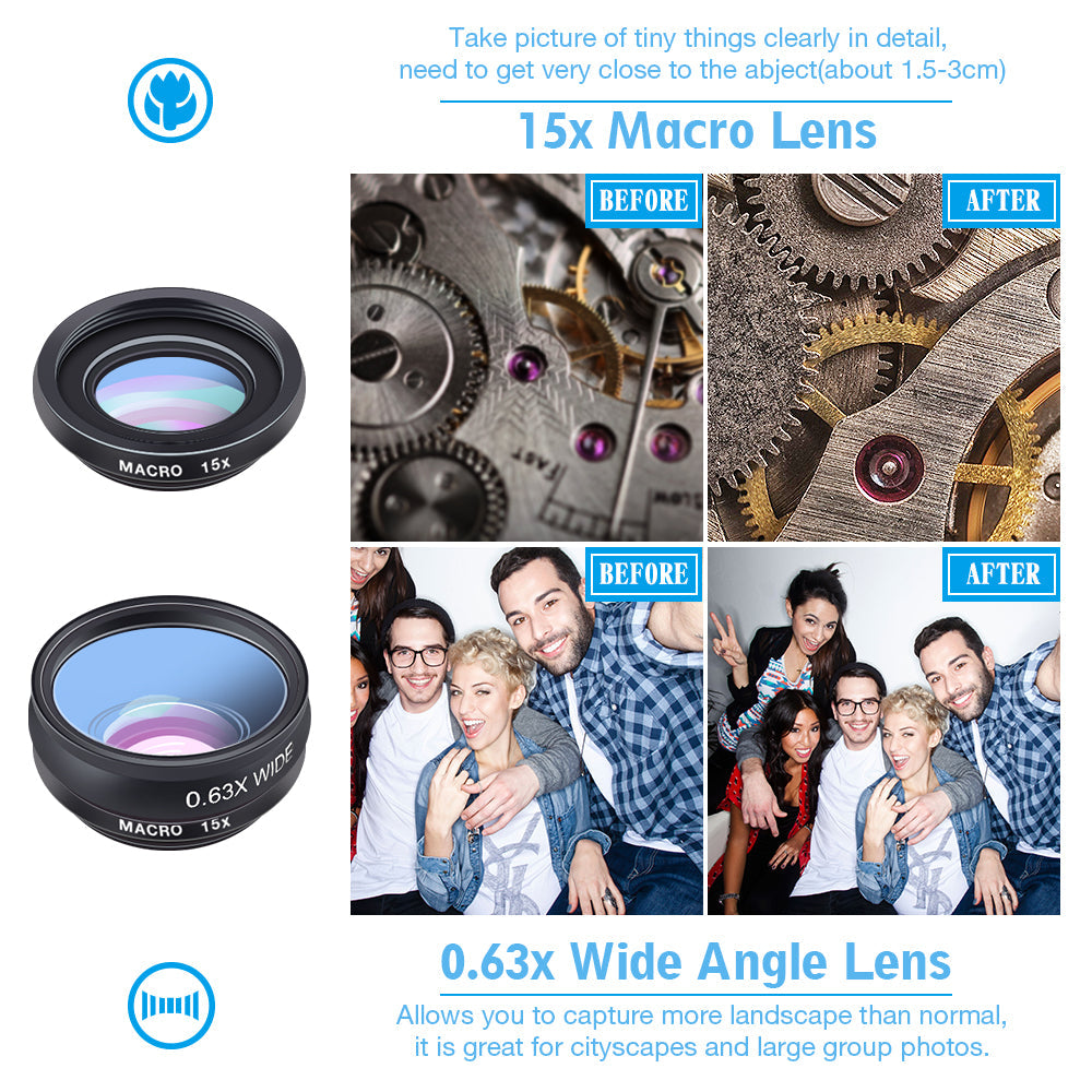 10-in-1 Phone Camera Lens Photography Kit by Smart Deals Picks