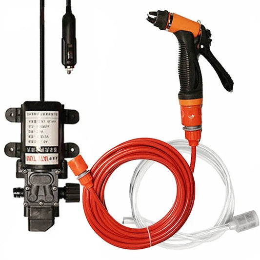 100W 12V Portable Car Cleaning Pump Kit by Smart Deals Picks