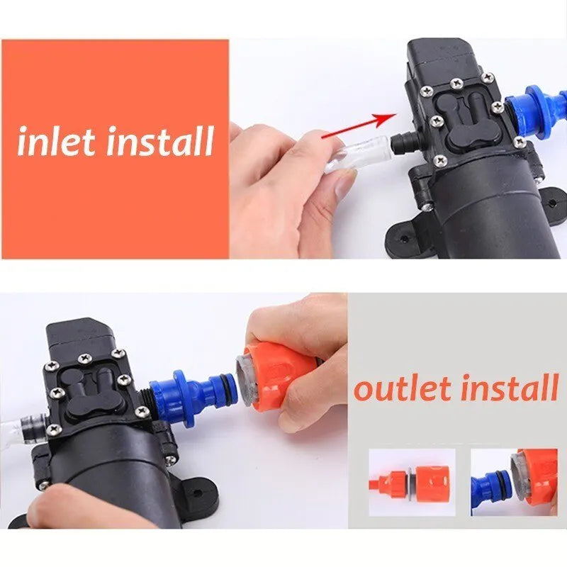100W 12V Portable Car Cleaning Pump Kit by Smart Deals Picks