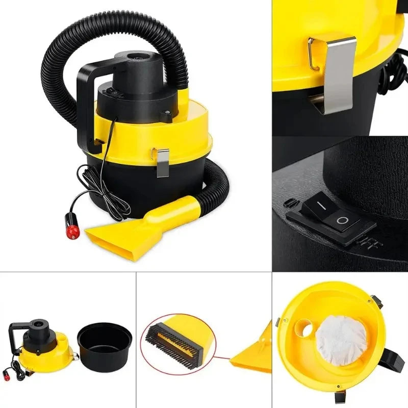 12V Wet & Dry Car Vacuum Cleaner and Inflator by Smart Deals Picks