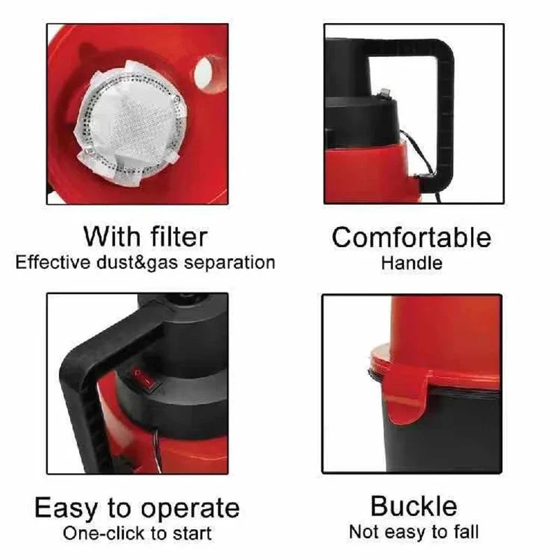 12V Wet & Dry Car Vacuum Cleaner and Inflator by Smart Deals Picks