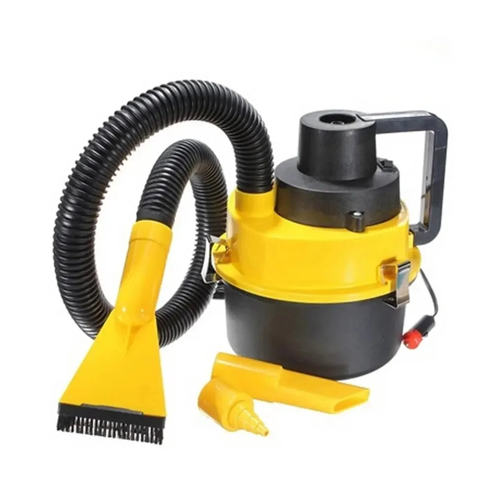 12V Wet & Dry Car Vacuum Cleaner and Inflator yellow by Smart Deals Picks