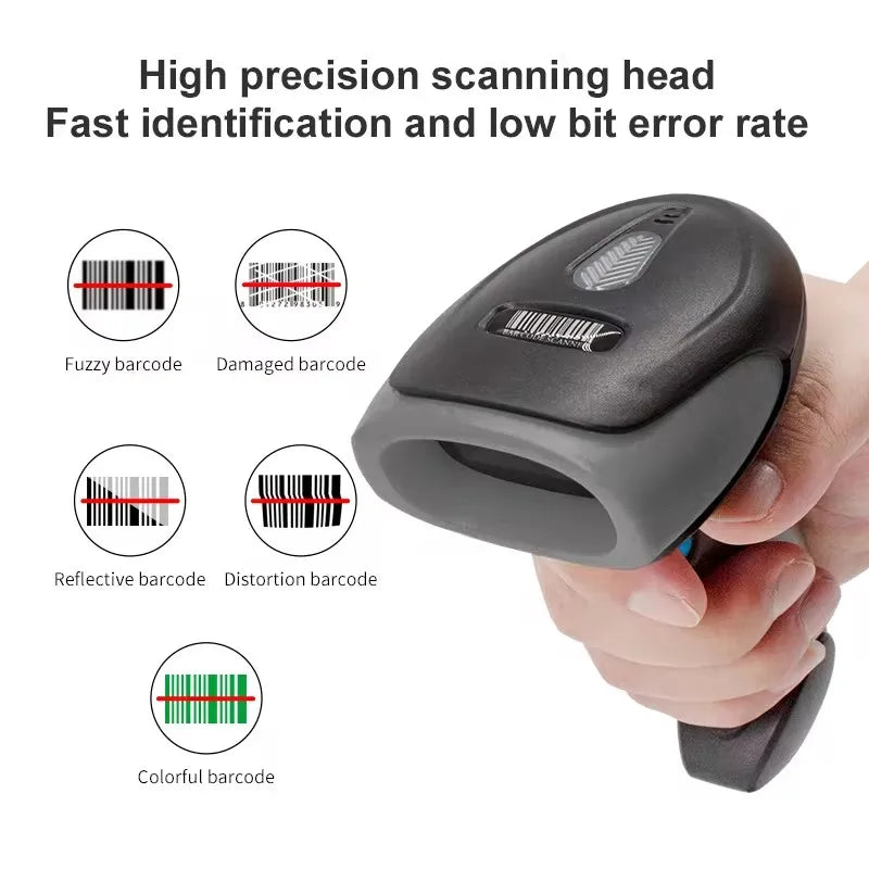2D Barcode Scanner, USB, 2.4G Wireless & Bluetooth by Smart Deals Picks