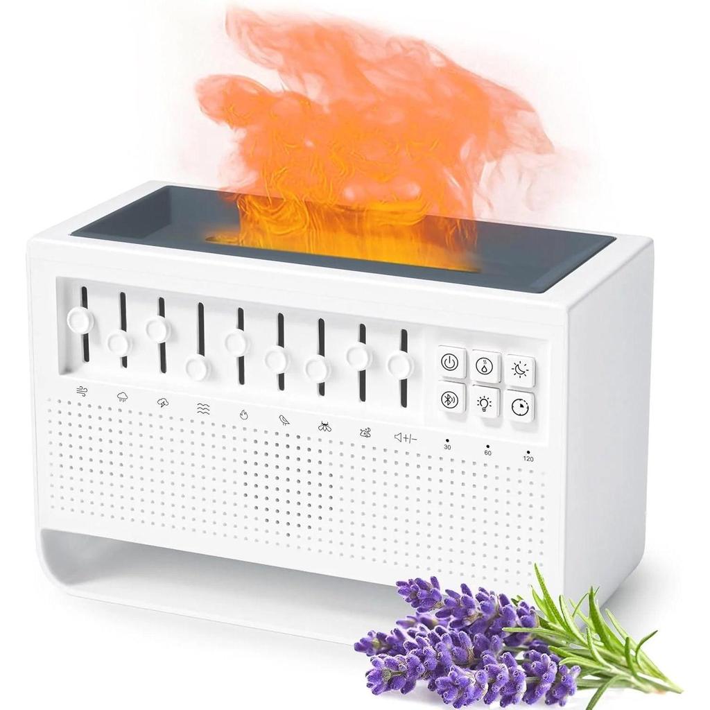3-in-1 Flame Aromatherapy Diffuser, Humidifier & Audio by Smart Deals Picks
