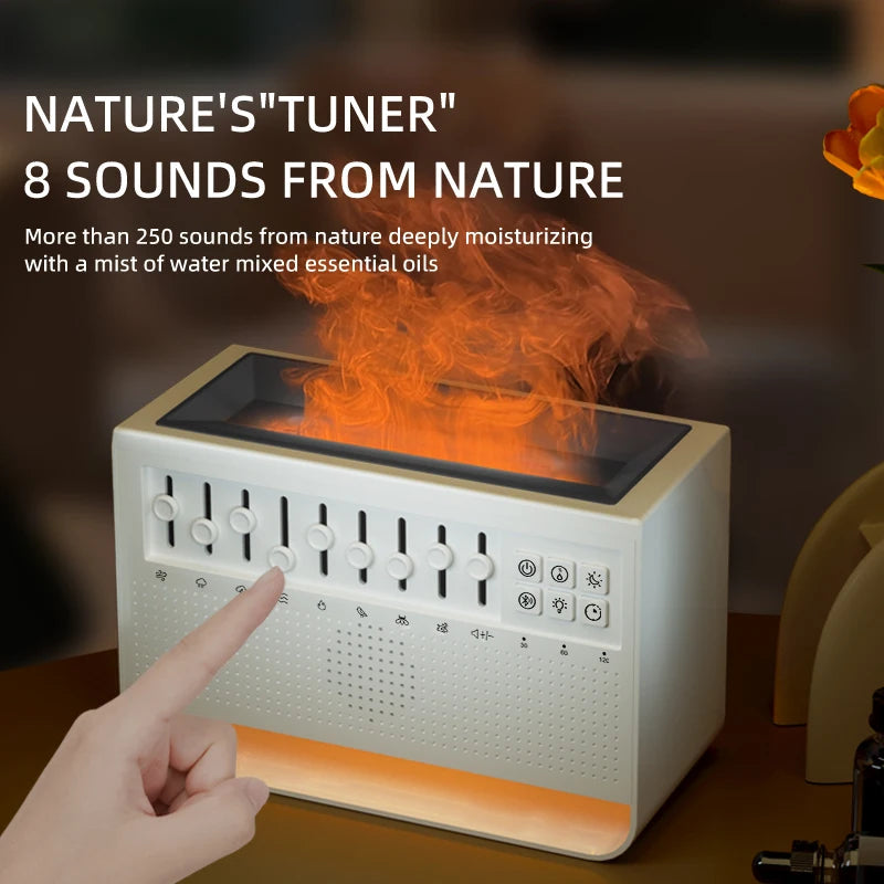 3-in-1 Flame Aromatherapy Diffuser, Humidifier & Audio by Smart Deals Picks