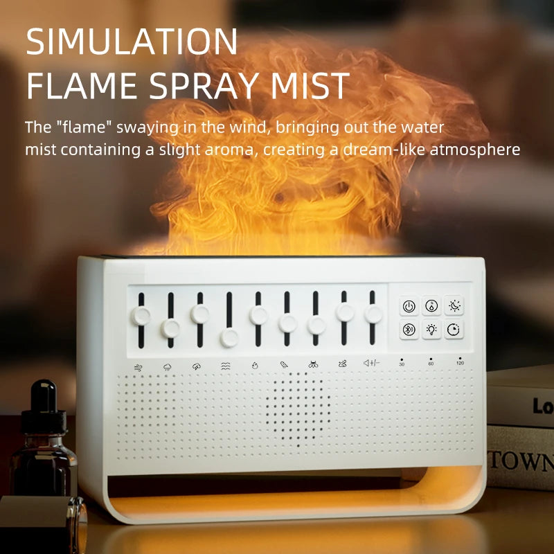 3-in-1 Flame Aromatherapy Diffuser, Humidifier & Audio by Smart Deals Picks