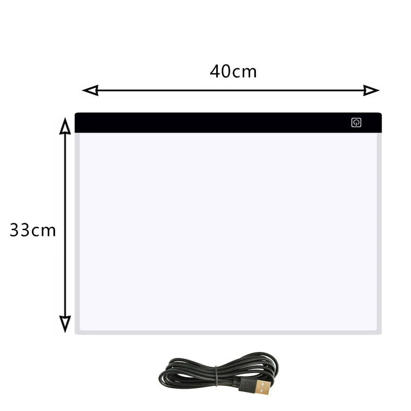 3-Level Dimmable LED Tracing Light Box by Smart Deals Picks