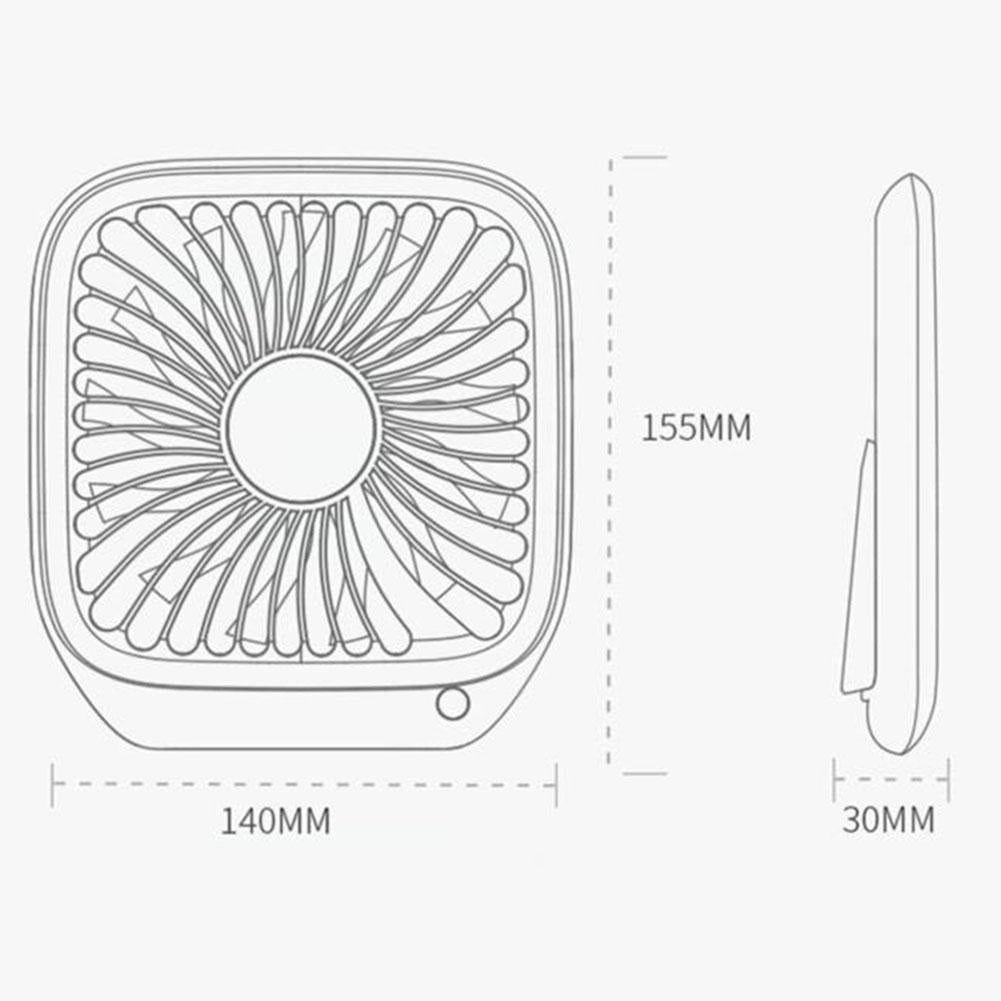 3-Speed USB Desk Fan, Portable by Smart Deals Picks