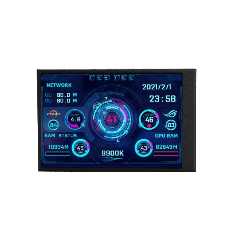 3.5" USB Type-C IPS PC Hardware Monitor Screen by Smart Deals Picks