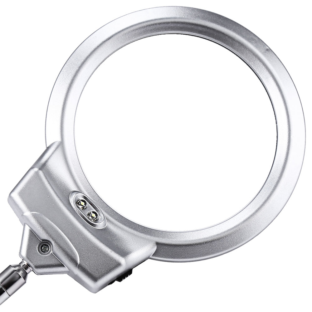 5X Lens LED Magnifier Lamp, Clip-On Design by Smart Deals Picks