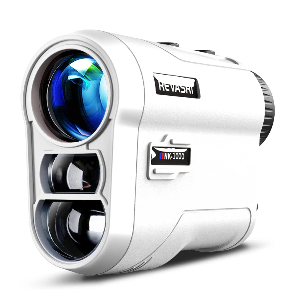 600 Yard Golf Laser Rangefinder, Slope, USB Charge golf-white 1000m by Smart Deals Picks