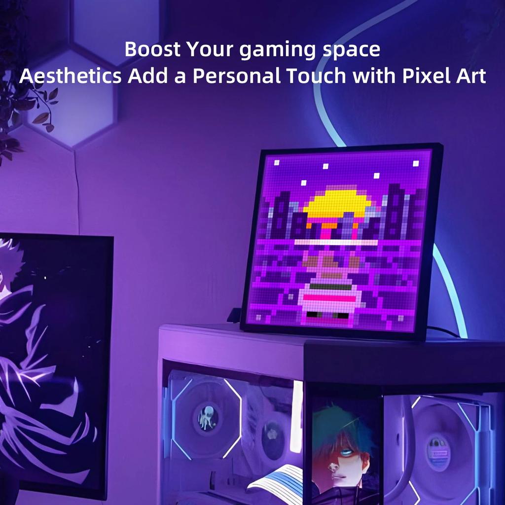 64x64 WiFi LED Pixel Art Panel, App & Cloud Display by Smart Deals Picks