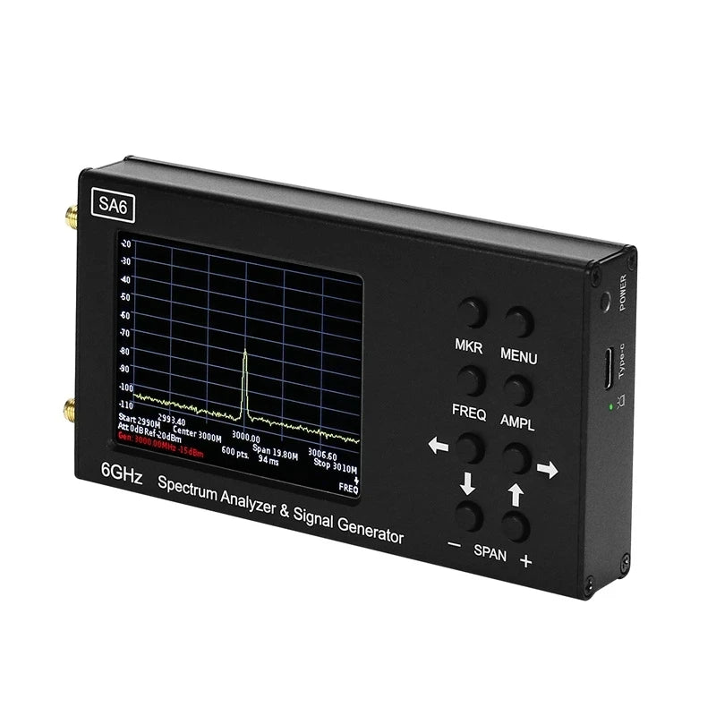 6GHz Portable Spectrum Analyzer, Tracking Generator by Smart Deals Picks