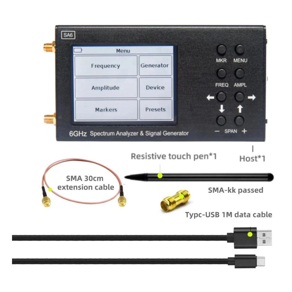 6GHz Portable Spectrum Analyzer, Tracking Generator by Smart Deals Picks