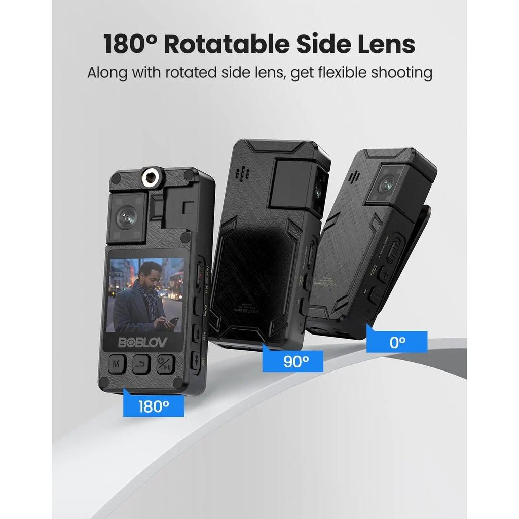 A24 Mini Body Camera, 1296P HD with Night Vision by Smart Deals Picks