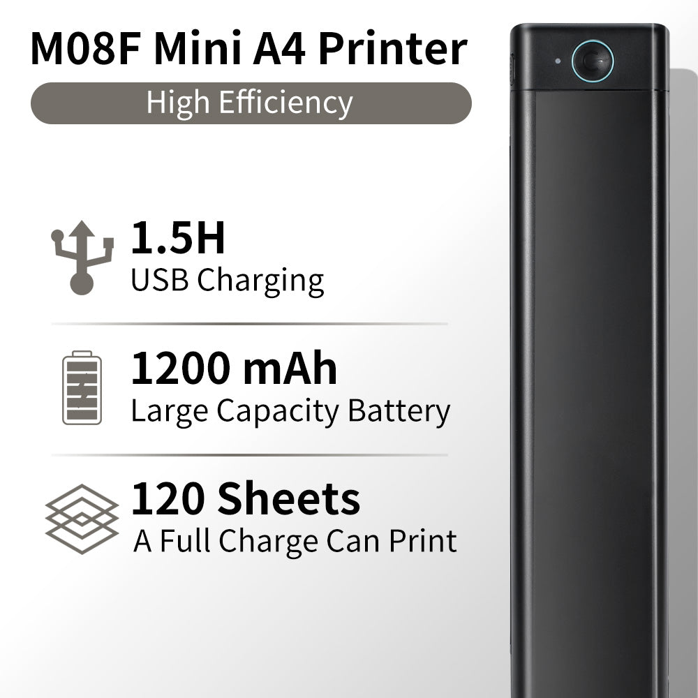 A4 Wireless Portable Thermal Printer, Inkless by Smart Deals Picks