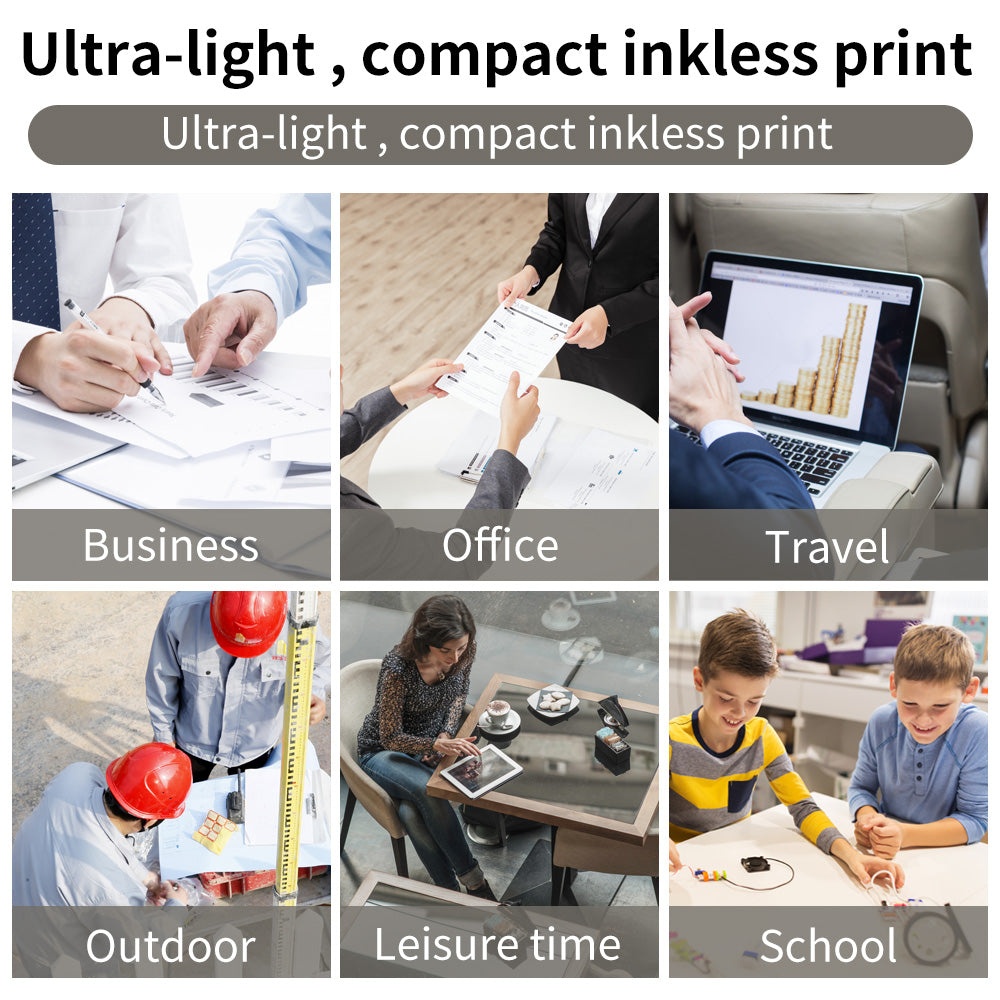 A4 Wireless Portable Thermal Printer, Inkless by Smart Deals Picks