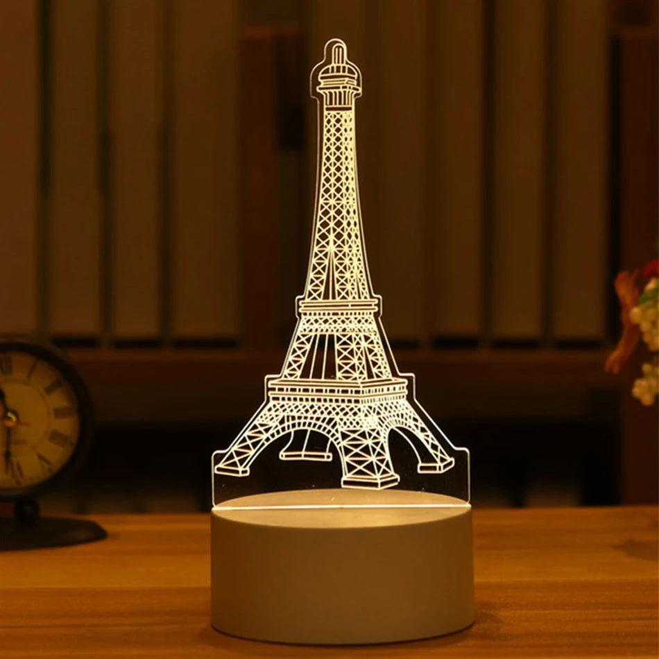 Acrylic 3D LED Neon Sign Night Light, USB Powered 10 by Smart Deals Picks
