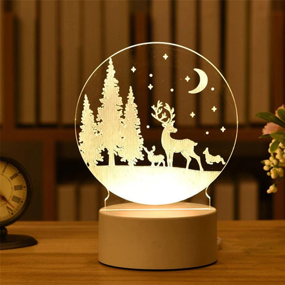 Acrylic 3D LED Neon Sign Night Light, USB Powered 2 by Smart Deals Picks