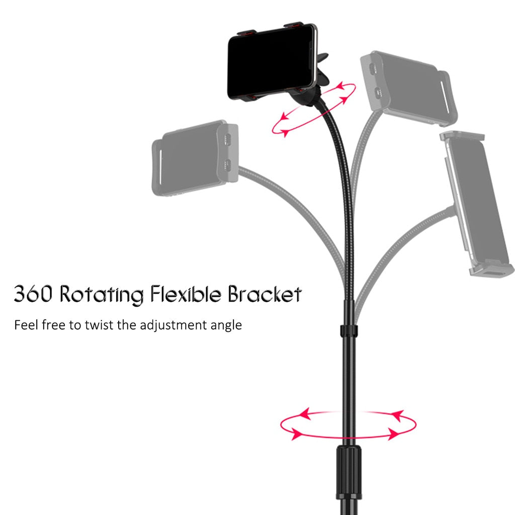 Adjustable Tablet Floor Stand with Flexible Neck Holder by Smart Deals Picks