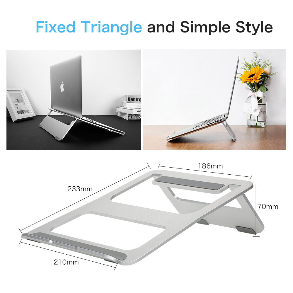 Aluminum Foldable Laptop Stand for 10-17 inch Devices by Smart Deals Picks