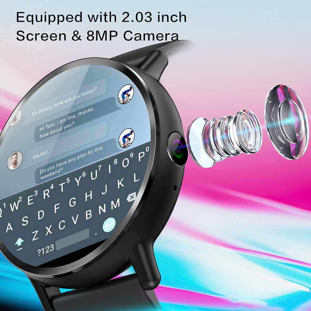 Android 7.1 Camera Smartwatch with 4G LTE and GPS by Smart Deals Picks