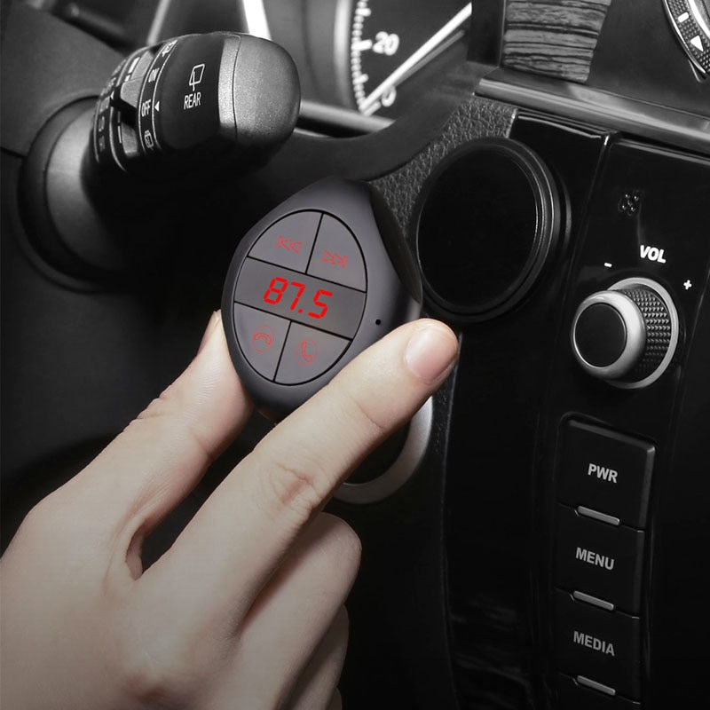 Bluetooth AUX Car Music Transmitter and Charger by Smart Deals Picks