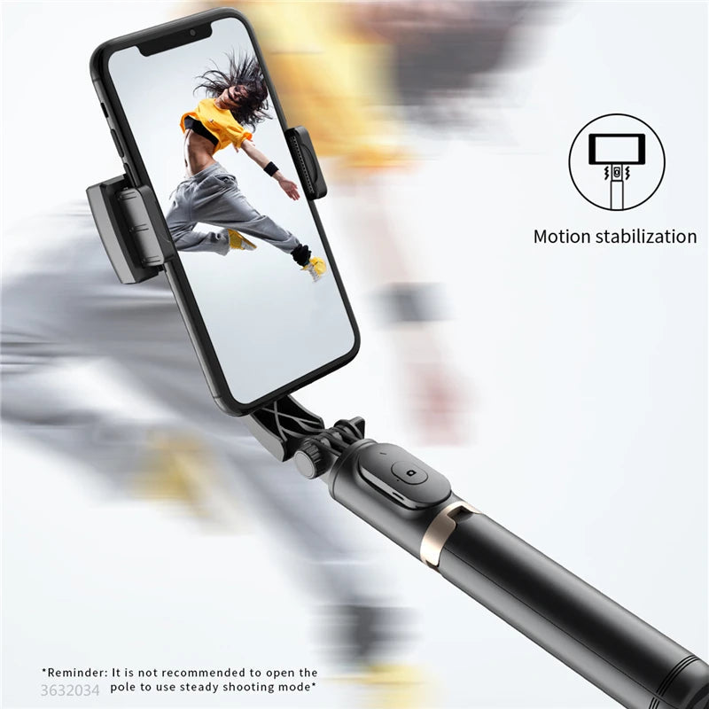 Bluetooth Gimbal Selfie Stick and Tripod for Phones by Smart Deals Picks