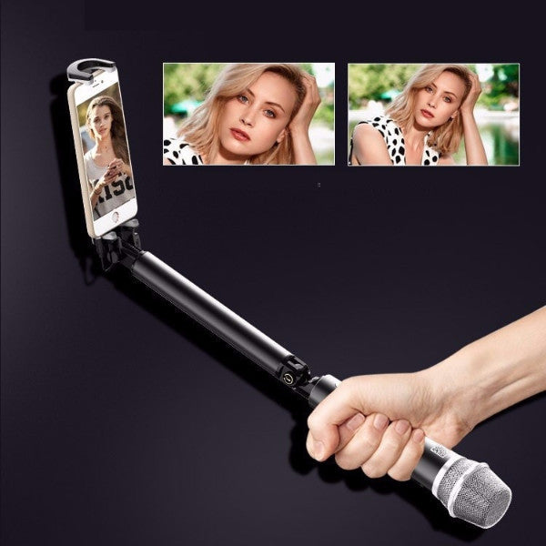 Bluetooth Karaoke Mic Selfie Stick with Remote Control by Smart Deals Picks