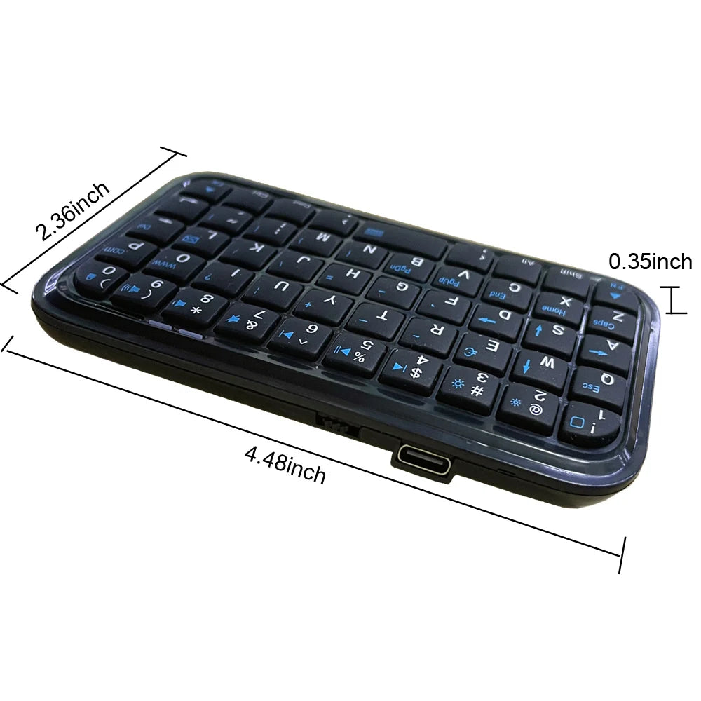 Bluetooth Type-C Mini Travel Keyboard, 49 Keys by Smart Deals Picks