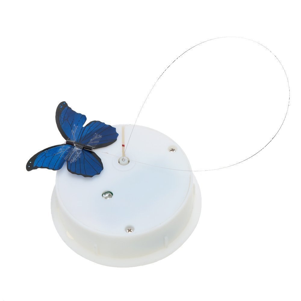 Butterfly Jar LED Light Decor, Adjustable Blue Glow by Smart Deals Picks