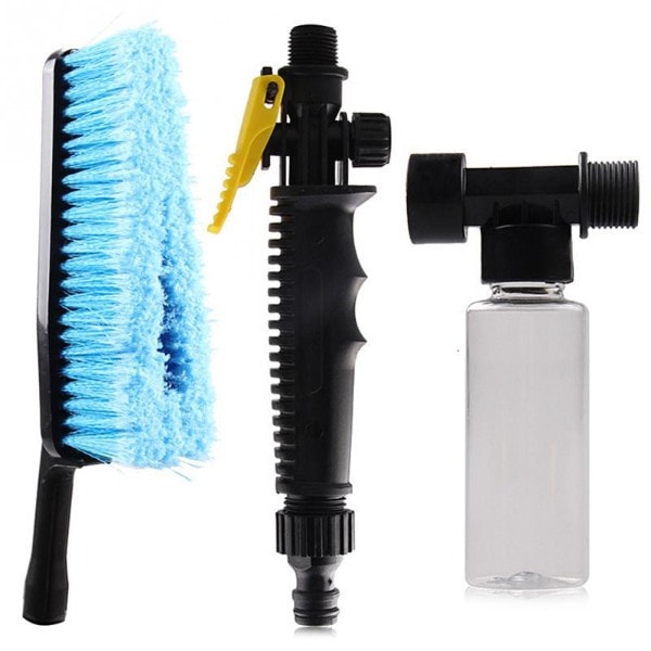 Car Wash Hose Attachment with Brush and Soap Dispenser by Smart Deals Picks