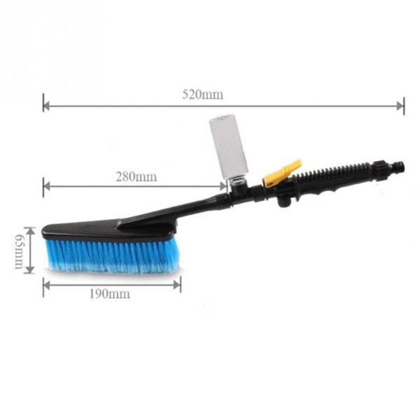 Car Wash Hose Attachment with Brush and Soap Dispenser by Smart Deals Picks