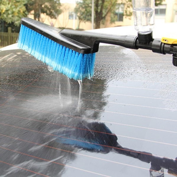 Car Wash Hose Attachment with Brush and Soap Dispenser by Smart Deals Picks