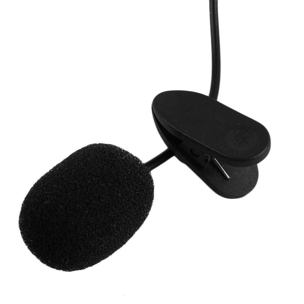 Clip-On Lapel Microphone, 3.5mm, 150cm Cable by Smart Deals Picks