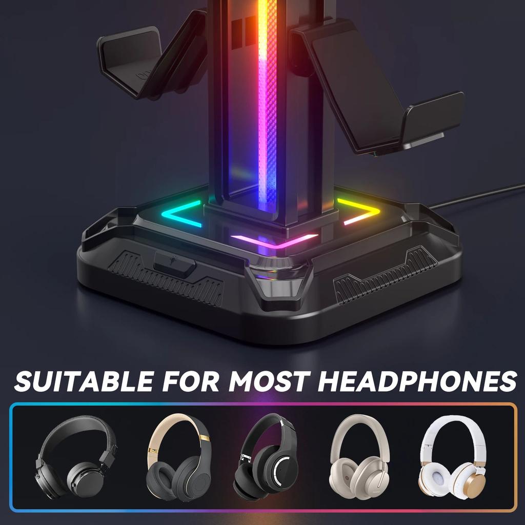 Controller Stand with 9 Light Modes & Headset Holder by Smart Deals Picks