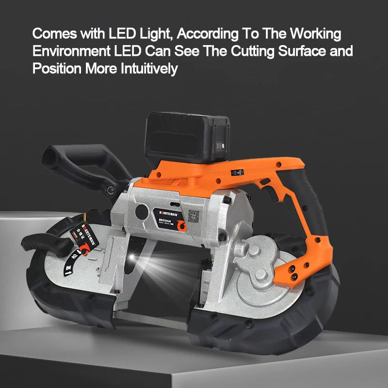 Cordless 20V Handheld Band Saw, 120 mm Capacity by Smart Deals Picks