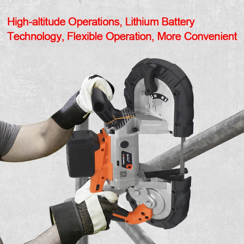 Cordless 20V Handheld Band Saw, 120 mm Capacity by Smart Deals Picks