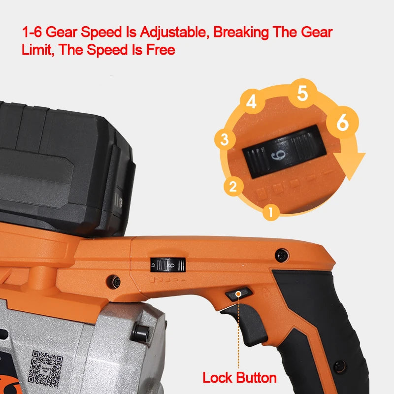Cordless 20V Handheld Band Saw, 120 mm Capacity by Smart Deals Picks