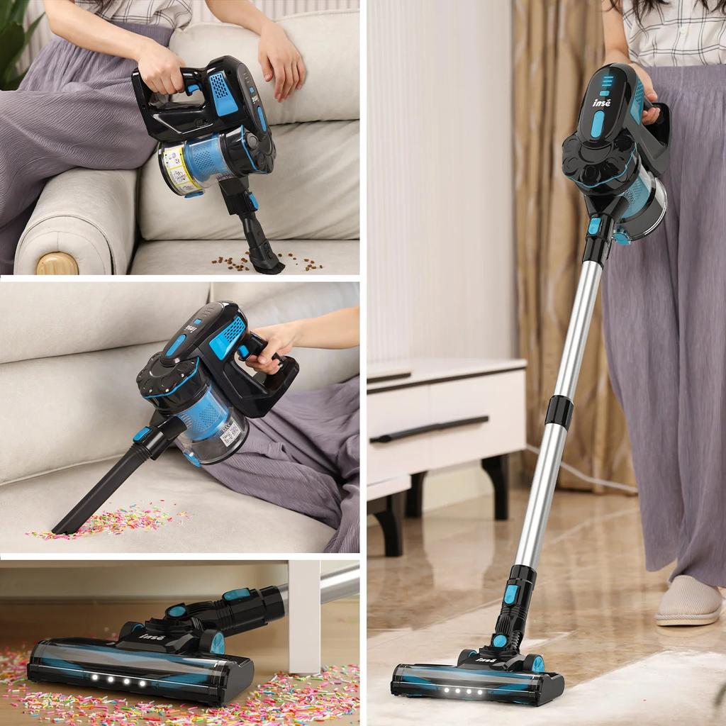 Cordless 6-in-1 Stick Vacuum, 20KPa, Up to 40 Min by Smart Deals Picks